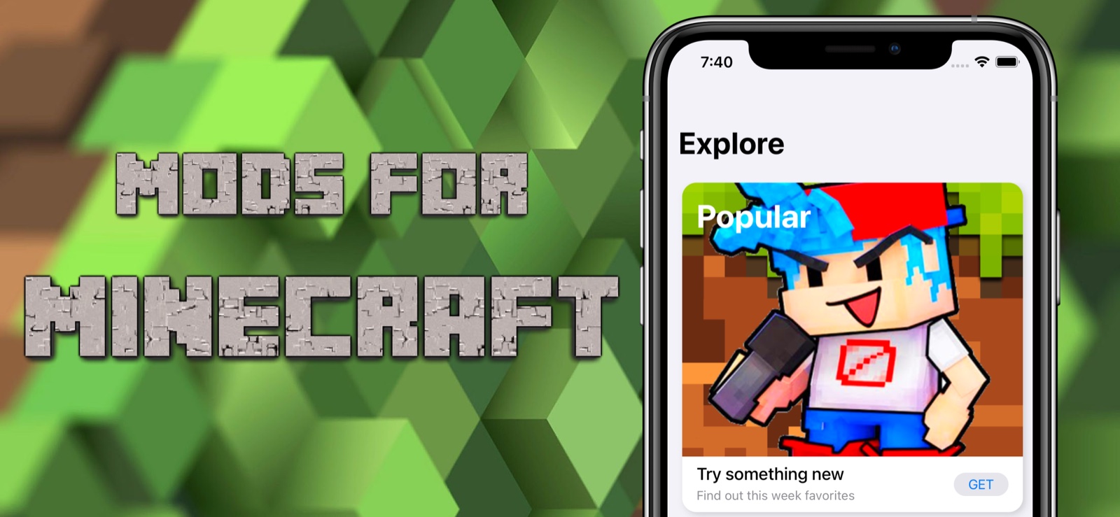 World of Mods — explore popular mods, skins and addons for Minecraft PE